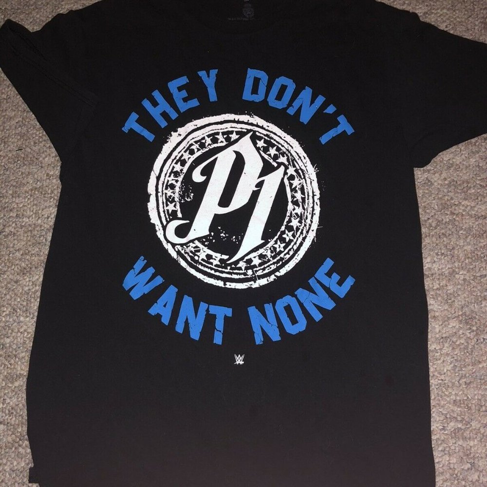 WWE AJ STYLES “They Don’t Want None” Mens Shirt M